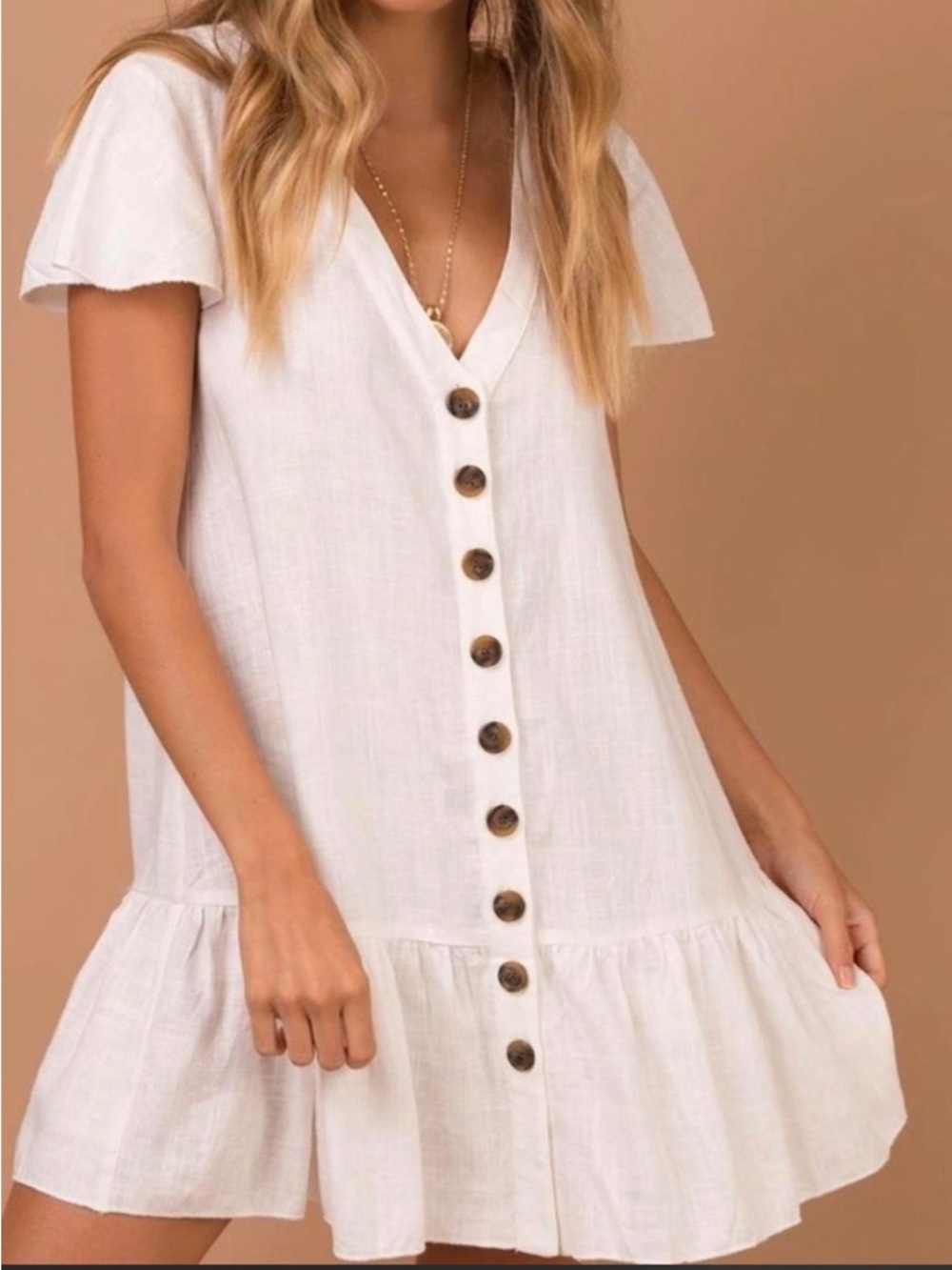 Princess Polly Te Amo Linen Dress